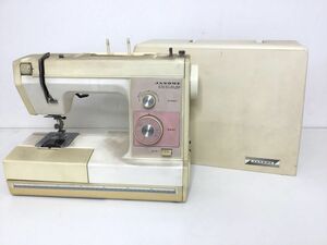 ●営ST764-120　JANOME ジャノメ ミシン EXCEL 10 SP エクセル MODEL 631 ケース付き