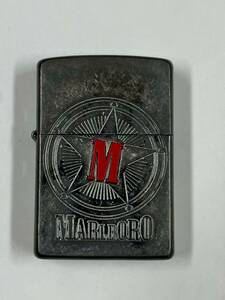 32947【赤Mロゴ】ZIPPO/ジッポーライター　Marlboro/マルボロ　いぶし加工　D 2000 XⅥ