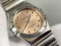 OMEGA オメガ コンステレーション SM マイチョイス 1571.61 SS ピンク クォーツ 修理前提品 レディース 腕時計_画像10