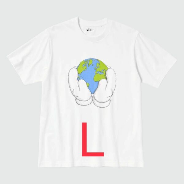 UNIQLO x KAWS "PEACE FOR ALL" Tシャツ L