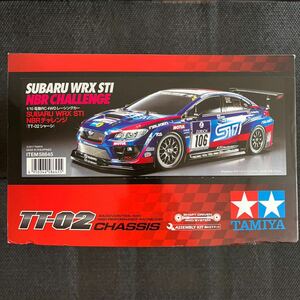 Немассифицированный тамия 1/10 Электрический RC Subaru WRX STI NBR Challenge (Шасси TT-02)