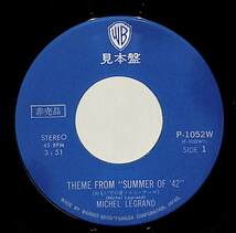 C00179652/EP/ミシェル・ルグラン「おもいでの夏：OST (1971年・サントラ) おもいでの夏/サマー・ソング」_画像3