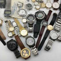 ジャンク ブランド 腕時計 ベルトパーツ 等 45点以上 まとめ セット 大量 SEIKO CASIO CITIZEN ORIENT dunhill RADO GUCCI FENDI 等 GZ1005_画像10