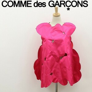 *COMME des GARCONS Comme des Garcons AD2012 2 следующий изначальный Heart дизайн платье tops bi bit розовый S