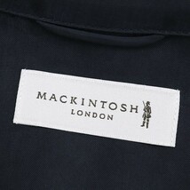 ◆MACKINTOSH LONDON マッキントッシュ ロンドン ロング シャツ ワンピース 紺 ネイビー 38_画像6