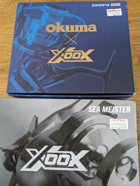 未使用　ジギング、スロージギング　オススメ2台セット　XooX SEAMEISTER okuma&XooX DINOVE 6000