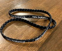 newbalanceニューバランス限定ヘアバンド&ヘアゴムセットヘッドバンドランニングトレーニングサッカーバスケスケボーダンスマンバン送料\84_画像2