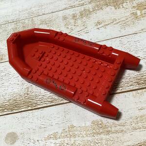 ☆2　LEGO　ボート　赤　16×8ｃｍ　62812　レゴシティ　60129　ポリスパトロールボート　レゴ　送120円～