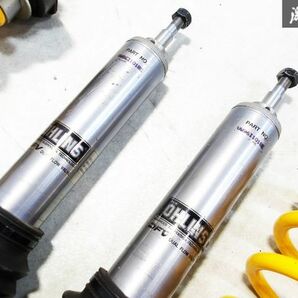 極上美品！ 抜け・固着なし！ OHLINS オーリンズ DFV 1K 13C SCIROCCO シロッコ 2WD ネジ式 車高調 サスペンション 減衰調整 1台分の画像6