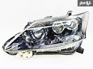 LED点灯OK！破損なし！LEXUS レクサス 純正 ANF10 HS250 前期 HID キセノン ヘッドライト ヘッドランプ 左 左側 助手席 KOITO 75-2 刻印 72