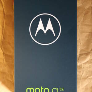 Motorola PATM0006JP moto g52j 5G SPECIAL SIMフリー パールホワイト 中古美品(ほぼ新品)の画像5