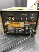 川　【通電確認済み】サンスイ SANSUI BA-60 STEREO BASIC AMPLIFIER ステレオベーシックアンプリファイア 山水　_画像5