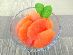  freezing pink grapefruit 1P enough 500g entering. .. is also good popular high Star ruby.!