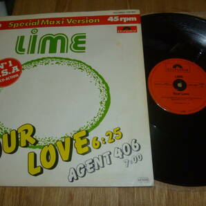  12” LIME // YOUR LOVE の画像1