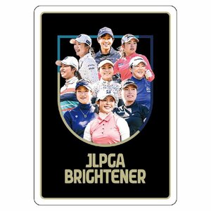 JLPGA BRIGHTENER ゲームトランプ　（定価2000円） ◆吉田優利、菅沼菜々、原英莉花　 他　◆女子プロゴルフ 240228-006