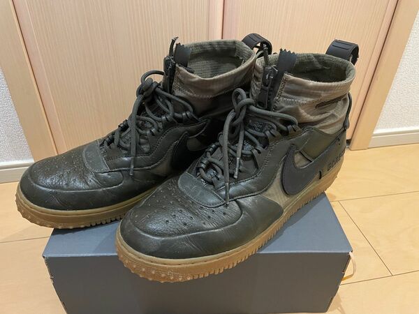  ナイキ NIKE AIR FORCE 1 WTR GTX カーキ