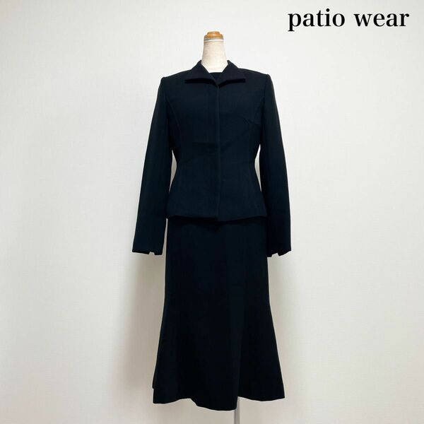 PATIO WEAR ブラックフォーマル 黒 日本製 冠婚葬祭 喪服 礼服