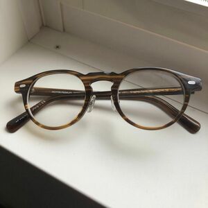 OLIVER PEOPLES GREGORY PECK フレンチボストン メガネフレーム