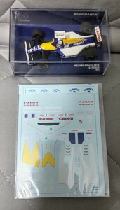 ミニチャンプス FW14 1/43 #6 リカルド・パトレーゼ 1991 タメオFW14Bデカール付