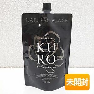 VALANROSE バランローズ VR クロクリームシャンプー ナチュラルブラック 400g 〈ヘアカラークリームシャンプー〉 KURO