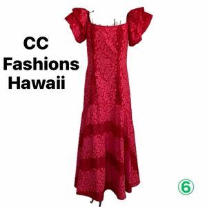 CC Fashions Hawaii マーメイドラインのドレス　フラドレス　フラダンス 