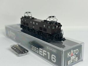 KATO 3063 EF16 電気機関車 動作確認・ライト点灯確認