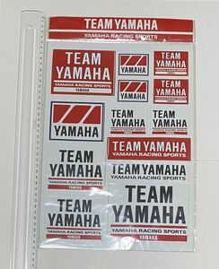 ★TEAM YAMAHA★チーム ヤマハ★ステッカー★シール★マフラー★ロゴ★デカール