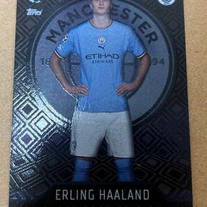 Topps match attax マンチェスターシティ　アーリング・ハーランド　black edge edition 貴重