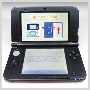 NINTENDO 3DS LL 本体 タッチペン 充電器あり ニンテンドー 稼働確認済み 任天堂 ゲーム ソフト 携帯用 ★ 希少品 コレクション 22-0091-01