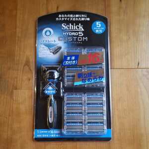 Schick HYDRO 5枚刃 シックハイドロ5 カスタム　カミソリ　剃刀