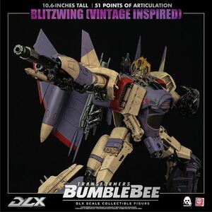 【レア海外限定未開封】トランスフォーマー Transformers DLX Blitzwing Vintage Inspired THREEZERO ブリッツウィング スタースクリーム 