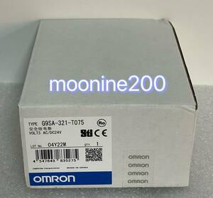 ★Ｔ番号領収書★新品 未使用 OMRON セーフティコントローラ G9SA-321-T075 DC24 ◆6ヶ月保証