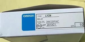 ★適合請求書★新品10個入りセット OMRON オムロン リレー LY2N 200/220VAC 保証6ヶ月