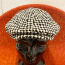 HARRIS TWEED ハンチング帽子・ハリスツイード ハンチング ・モッズキャップ・ロカビリーキャップ・mods・skins・ska・punk・ca4la・検索用_画像1