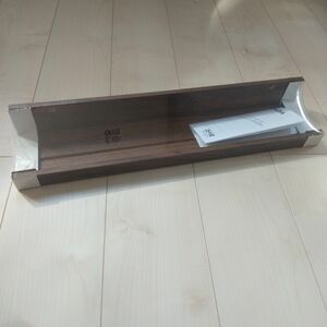 【未開封】IKEA イケア　モッスランダ　55cm ウォールナット　飾り棚 ウォールシェルフ ラック 棚