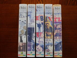 THE BEATLES ANTHOLOGY 1~5,Apple,VHShi-fi tape,TOSHIBA EMI,DOLBY SURROUND,Approx79min,STEREO MONO,NTSC,