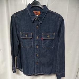 EDWIN 503 Edwin Dungaree shirt Denim shirt child 130