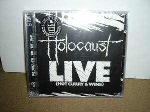 NWOBHM 隠れ名バンド Holocaust 2ndライヴ盤「Live(Hot Curry & Wine)」DX仕様二枚組　輸入盤未開封新品。
