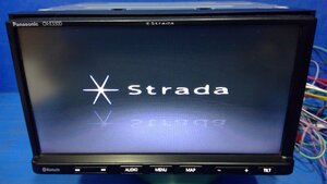 (I)カーナビ Panasonic Strada CN-E330D CD/ワンセグ/Bluetooth GPS/テレビアンテナ配線付き　動作確認初期化済み。(485)