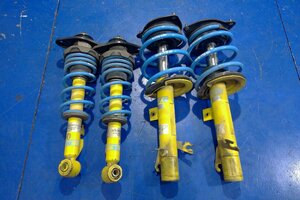 (H)BMW ミニ MINI/RA16/R50 純正 Bilstein ビルシュタイン サスペンション ショックアブソーバーセット スプリング D [2400921]