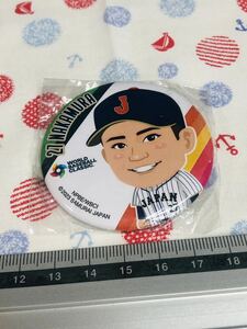 東京ヤクルトスワローズ 侍ジャパン 缶バッジ 中村悠平