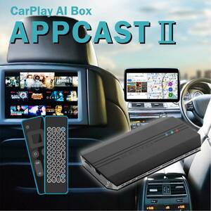 KEIYO APPCAST II エーピーピーキャスト 2 CarPlay Ai Box YouTube カーナビ 動画 車 リアモニター AN-S109II