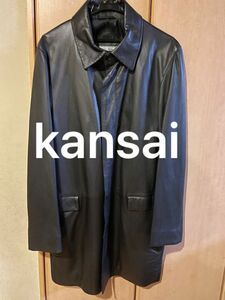 Kansai レザーコート 羊革 ジャケット