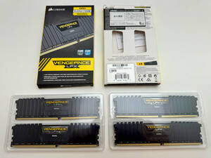 CORSAIR DDR4 128GB (32GB x 4) PC4-25600(DDR4-3200MHz) VENGEANCE LPX CMK64GX4M2D3600C18