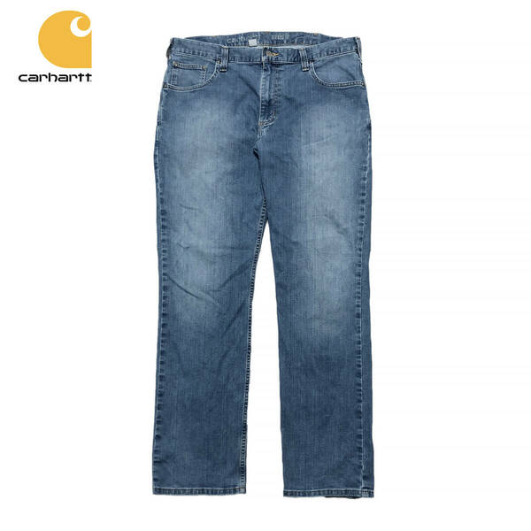 USA 古着 カーハート リラックスフィット 102804-964 デニムパンツ ジーンズ ジーパン ワークパンツ W38 L32 Carhartt 中古 CG0067