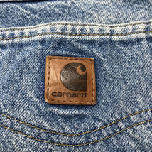 USA 古着 メキシコ製 カーハート B17 DST デニムパンツ ジーンズ ジーパン ワークパンツ W36 L30 ヴィンテージ Carhartt 中古 CG0070_画像7