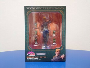 新品未開封メディコス Medicos スタチューレジェンド 『ジョジョの奇妙な冒険 第4部』 「虹村形兆&バッド・カンパニー」 約150mm&25mm 