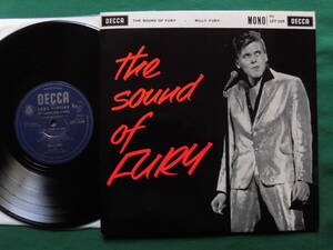 The Sound of Fury/Billy Fury 　リヴァプール出身ビートルズ登場以前の60's英国ロックン・ロール　10インチ復刻LPモノラルUK盤