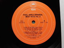 ポール・アンカ/オリジナル・ヒット全曲集 Vol.2　ABCパラマウント時代の60’sヒット・シングル音源第2弾、希少国内アナログ盤良品_画像3