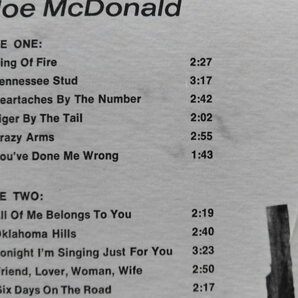 Country Joe McDonald/Tonight I'm Singing Just For You シンガー・ソングライター 1970年USオリジナルLPの画像9